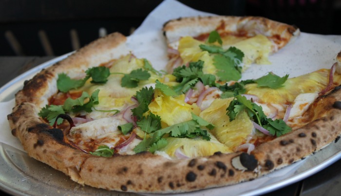 pineapple pizza at build