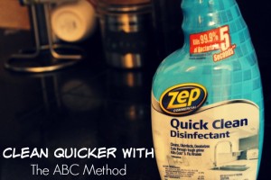 Clean Quicker with the ABC Method #TryZep