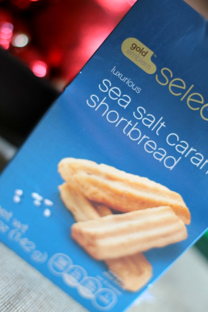 Sea salt caramel shortbread