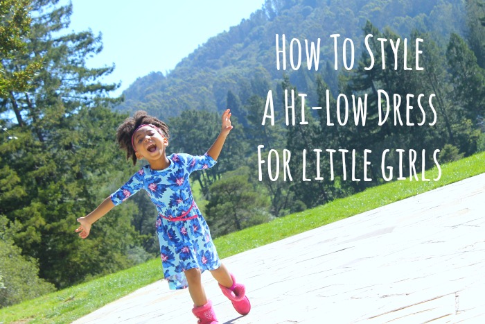 How To Style A Hi-Low Dress For Little Girls