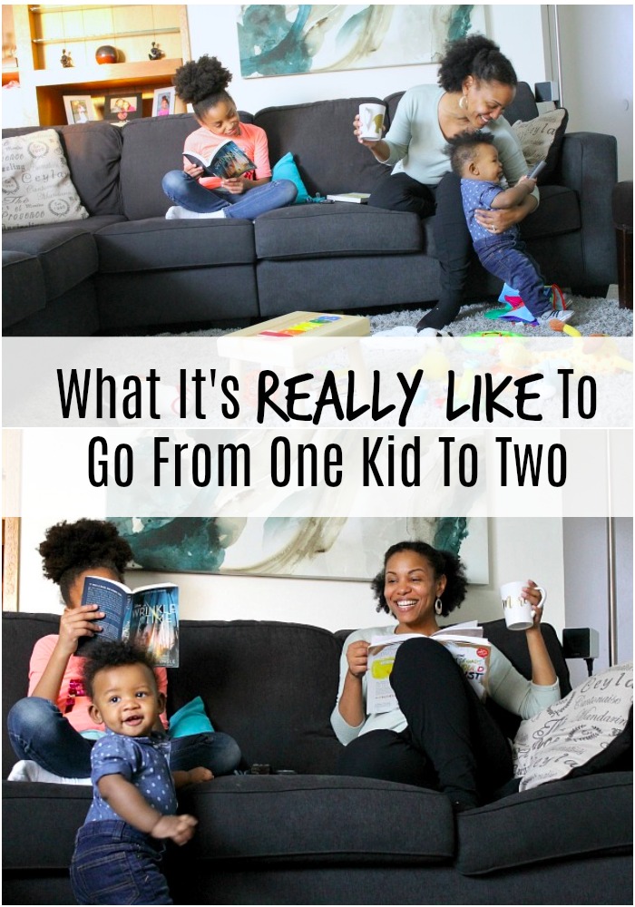 going from one kid to two