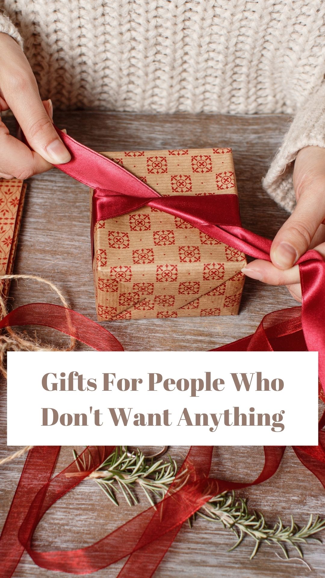 gifts for people who don't want anything
