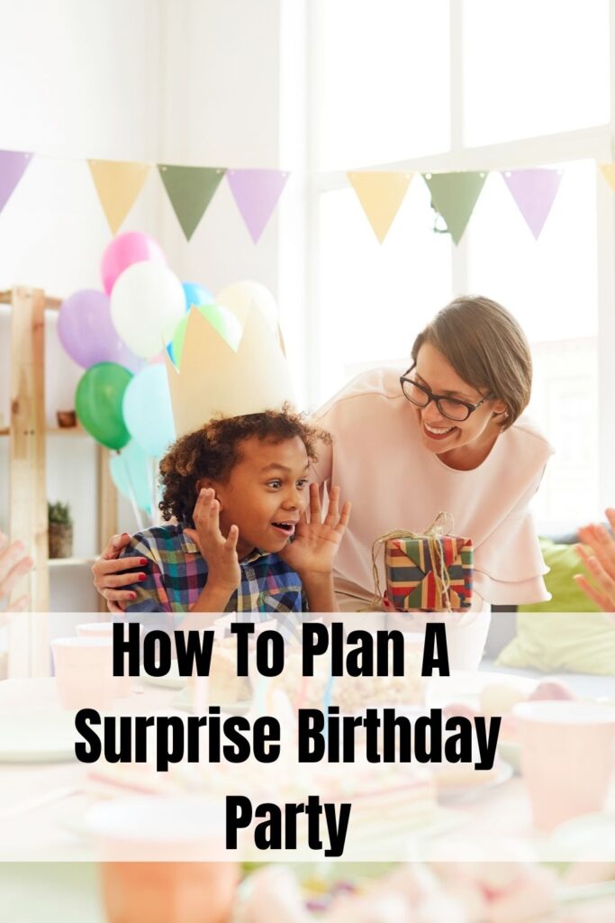 how to plan a surprise party essay